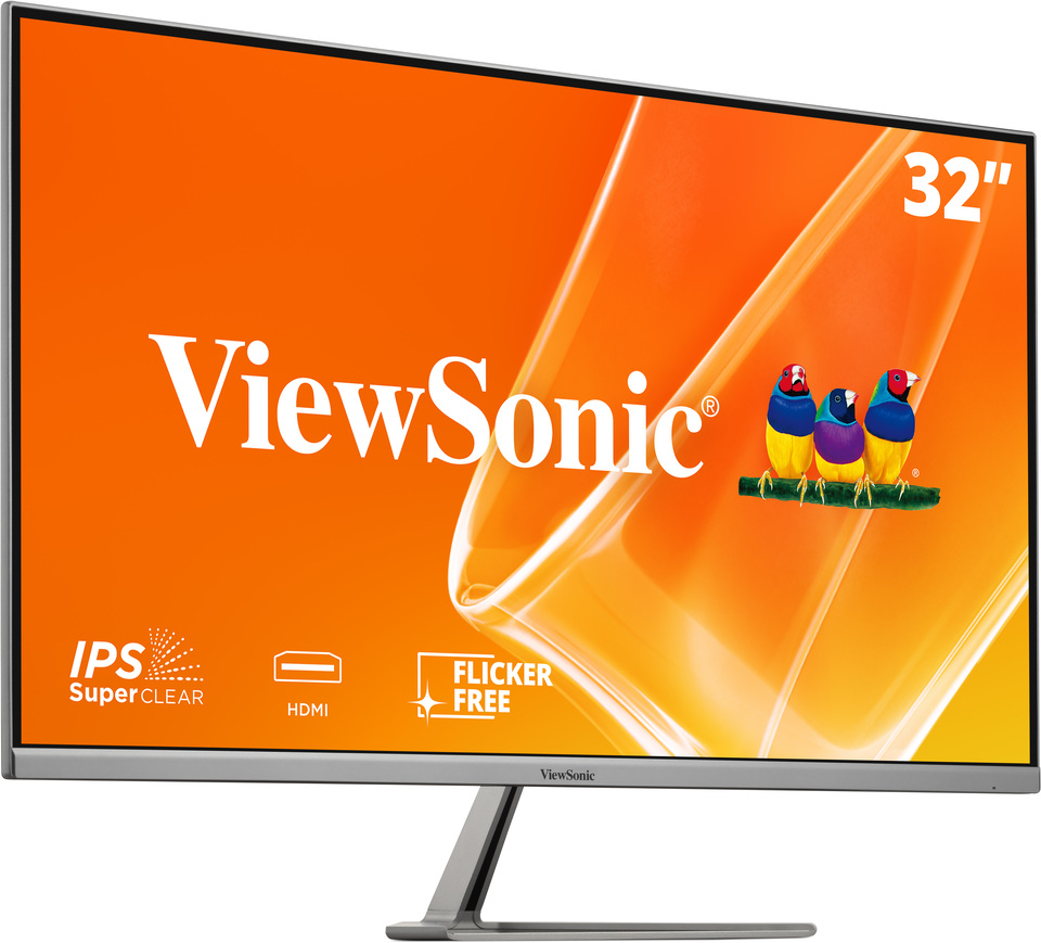 shiro様　ViewSonic VK3276-2K-MHD 31.5　WQHD ViewSonic VX3276-2K-MHD-3T 32” QHD Frameless Entertainment Monitor